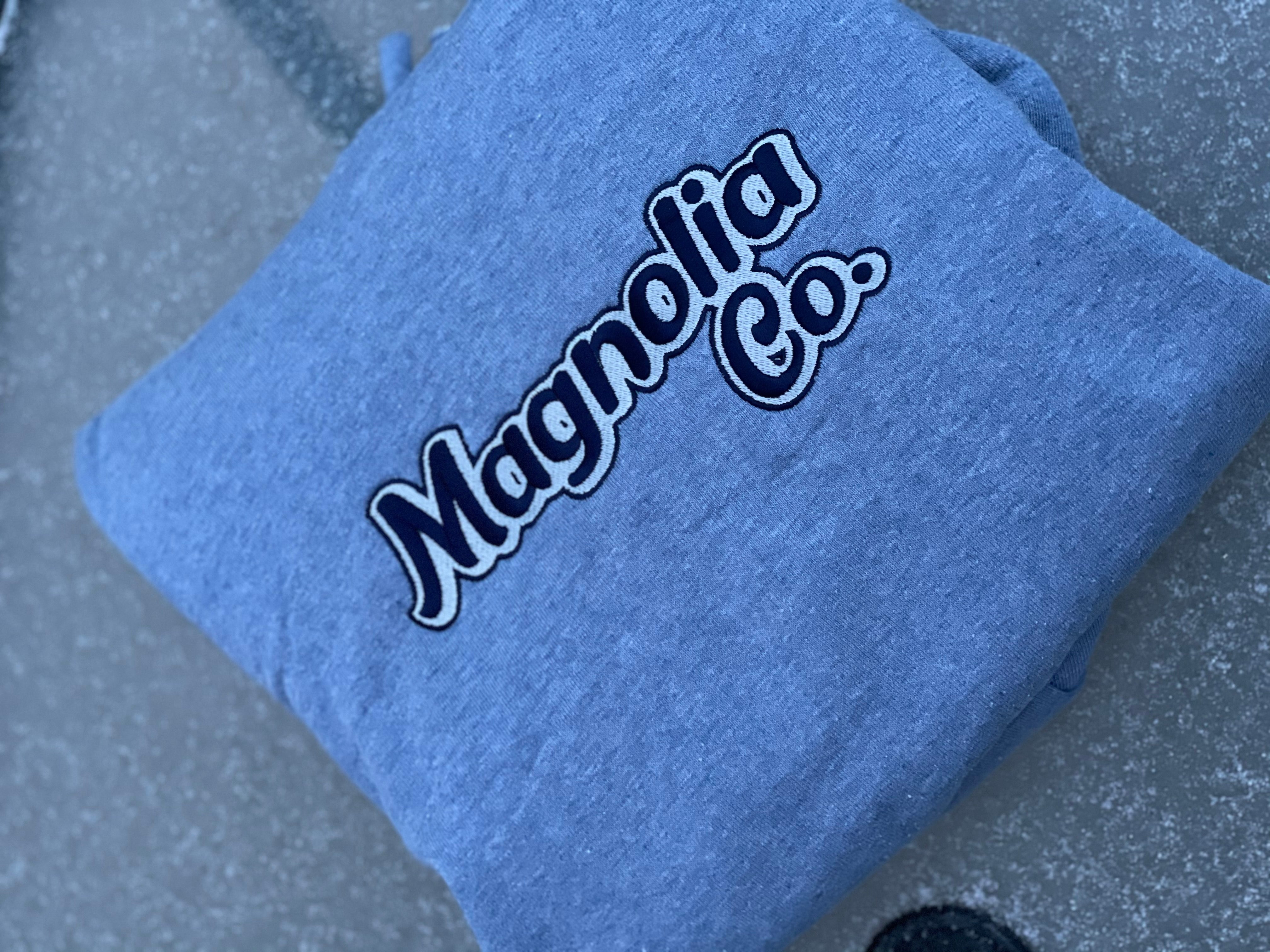 Magnolia Icy Blue Hoodie - Magnolia Blooming Co